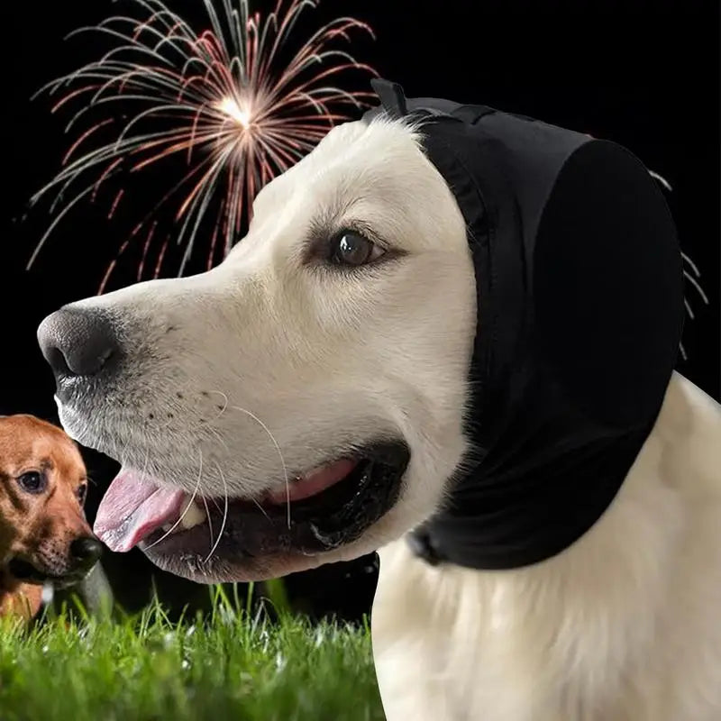 Dog Ear Covers Noise-Canceling & Heated Soft Polyester Adjustable Fit