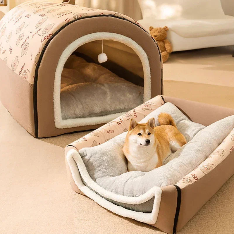 Dog House 100% Cotton Insulated Machine Washable