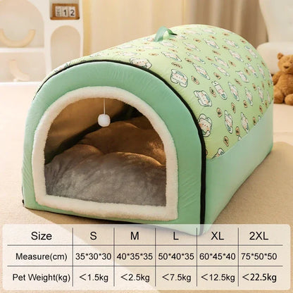 Dog House 100% Cotton Insulated Machine Washable
