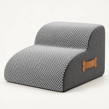 Dog Stairs Non-Slip Surface Washable Cover Foam Support
