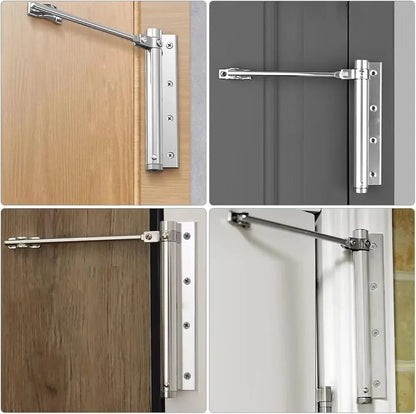 Door Closer Soft-Closing 4-Speed Stainless Steel