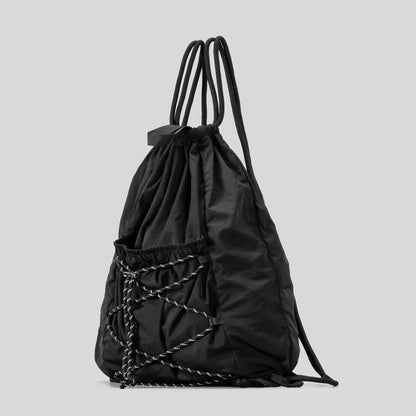 Drawstring Backpack Lightweight Durable Fabric