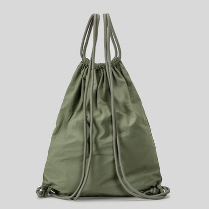 Drawstring Backpack Lightweight Durable Fabric