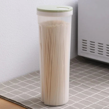 Dry Food Storage Container Rotating Portion-Control Lid