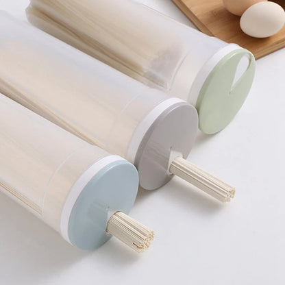 Dry Food Storage Container Rotating Portion-Control Lid