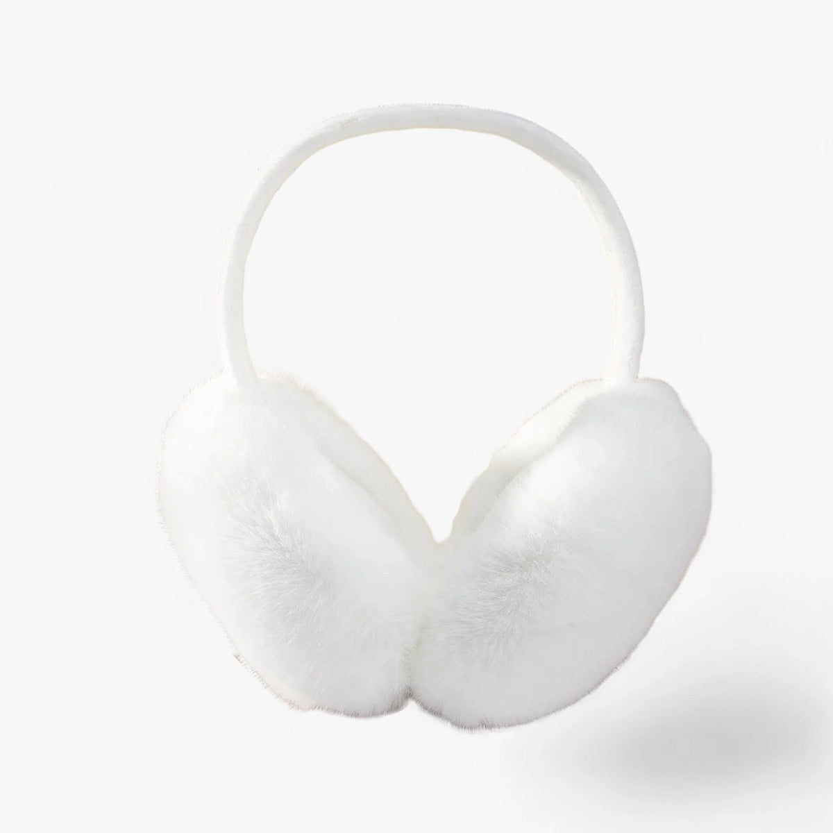 Ear Warmers Foldable Plush Faux Fur Lightweight & Portable
