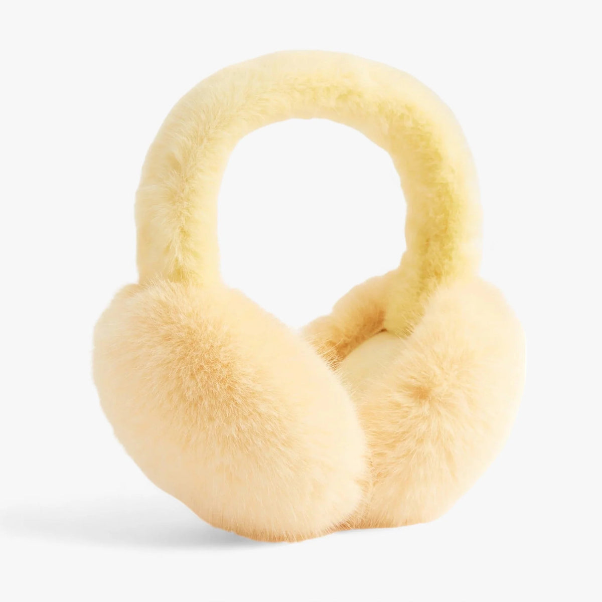 Ear Warmers Foldable Plush Faux Fur Lightweight & Portable
