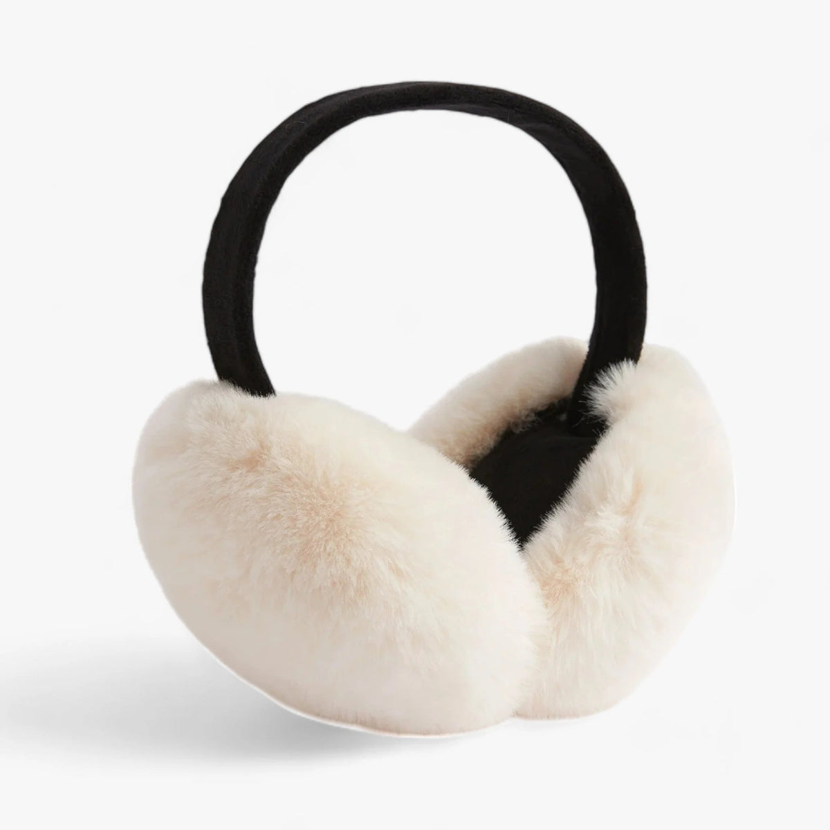 Ear Warmers Foldable Plush Faux Fur Lightweight & Portable