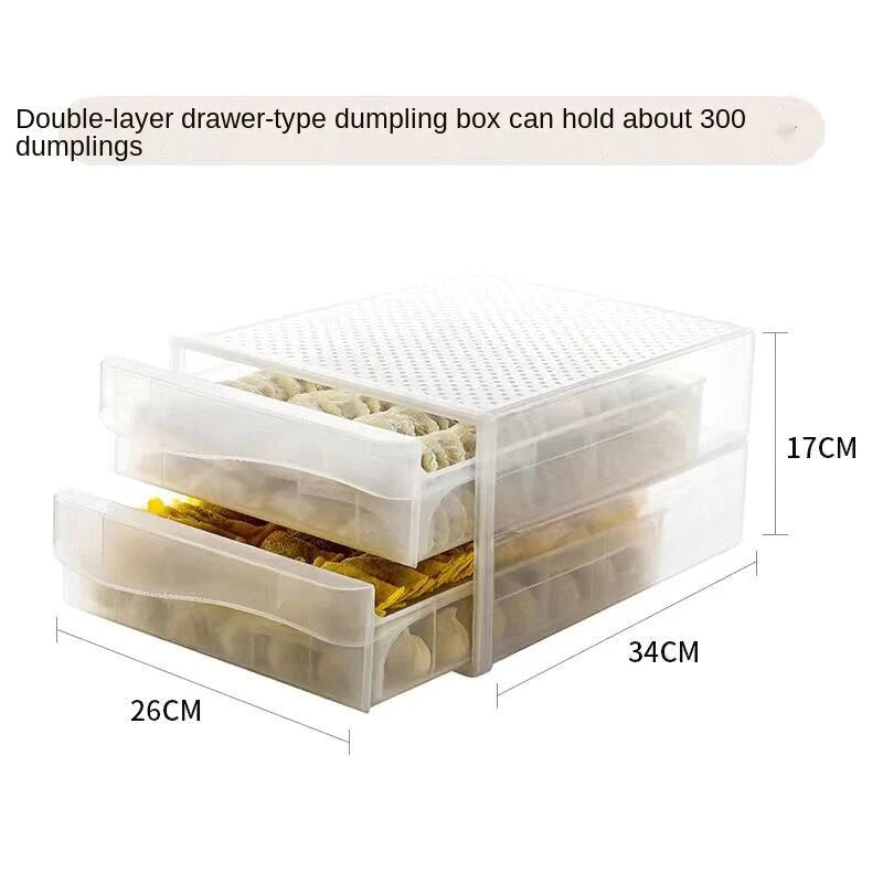 Egg Storage Container Transparent Individual Compartments Carry Handle
