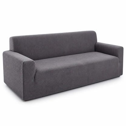 Elastic Stretch-Fit Sofa Cover with Non-Slip Foam Strips