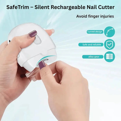Electric Nail Clipper Guarded Blade LED Light USB-C Rechargeable