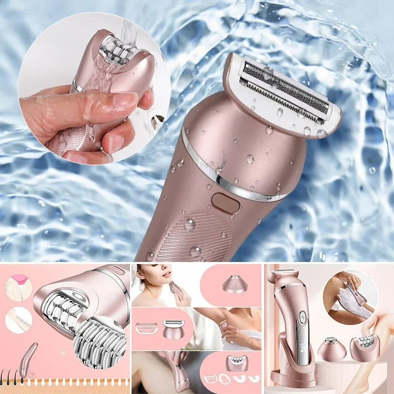 Electric Shaver 3-in-1 Waterproof & Rechargeable