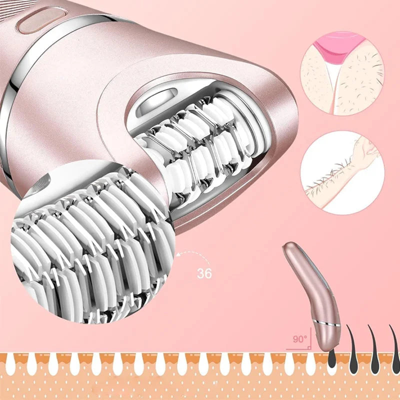 Electric Shaver 3-in-1 Waterproof & Rechargeable