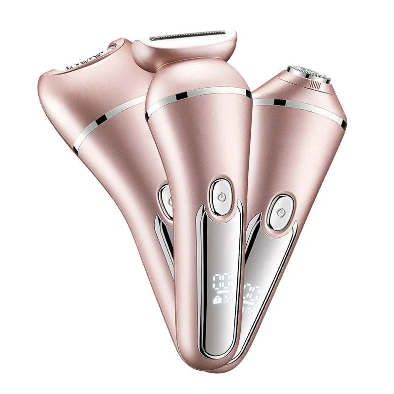 Electric Shaver 3-in-1 Waterproof & Rechargeable