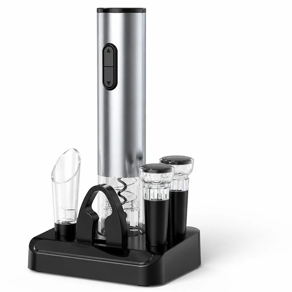 Electric Wine Opener Rechargeable Cordless 4-Pack