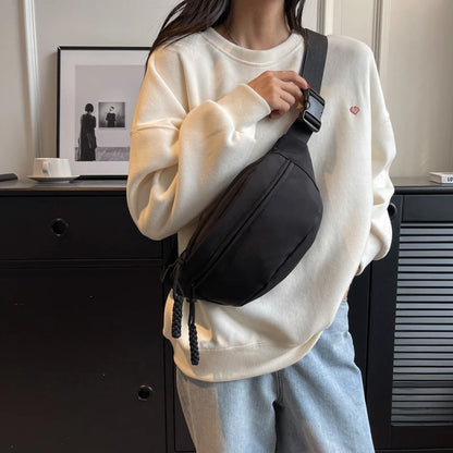 Fanny Pack Adjustable Strap Spacious Compartments for Waist or Crossbody Wear