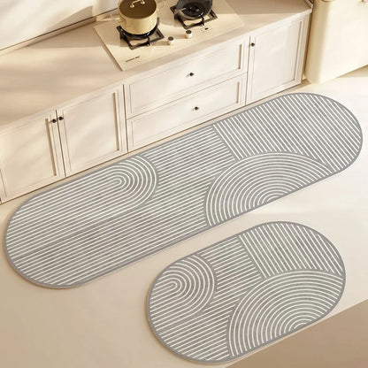 Floor Mat Diatomite Quick-Drying Non-Slip Backing