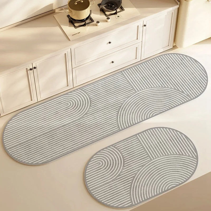 Floor Mat Diatomite Quick-Drying Non-Slip Backing