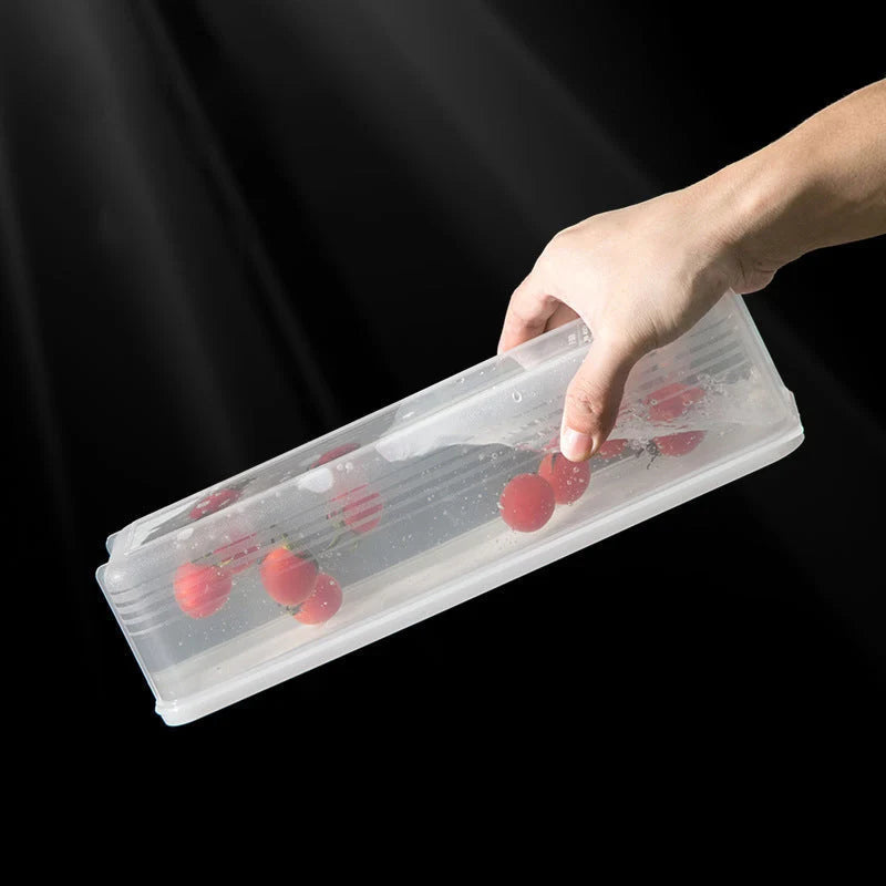 Food Storage Container BPA-Free Airtight Stackable 1.3L