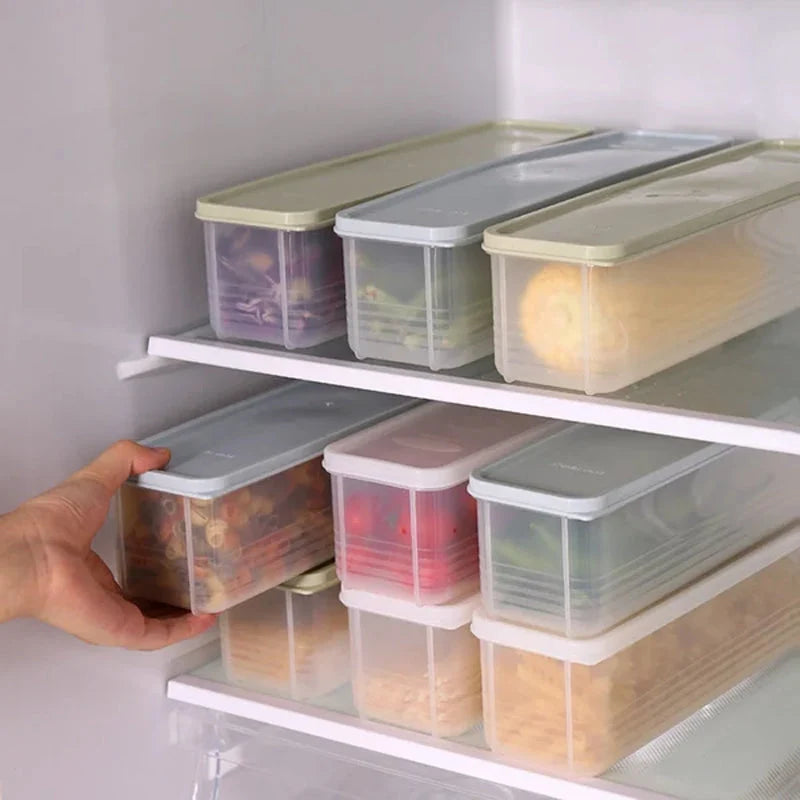 Food Storage Container BPA-Free Airtight Stackable 1.3L