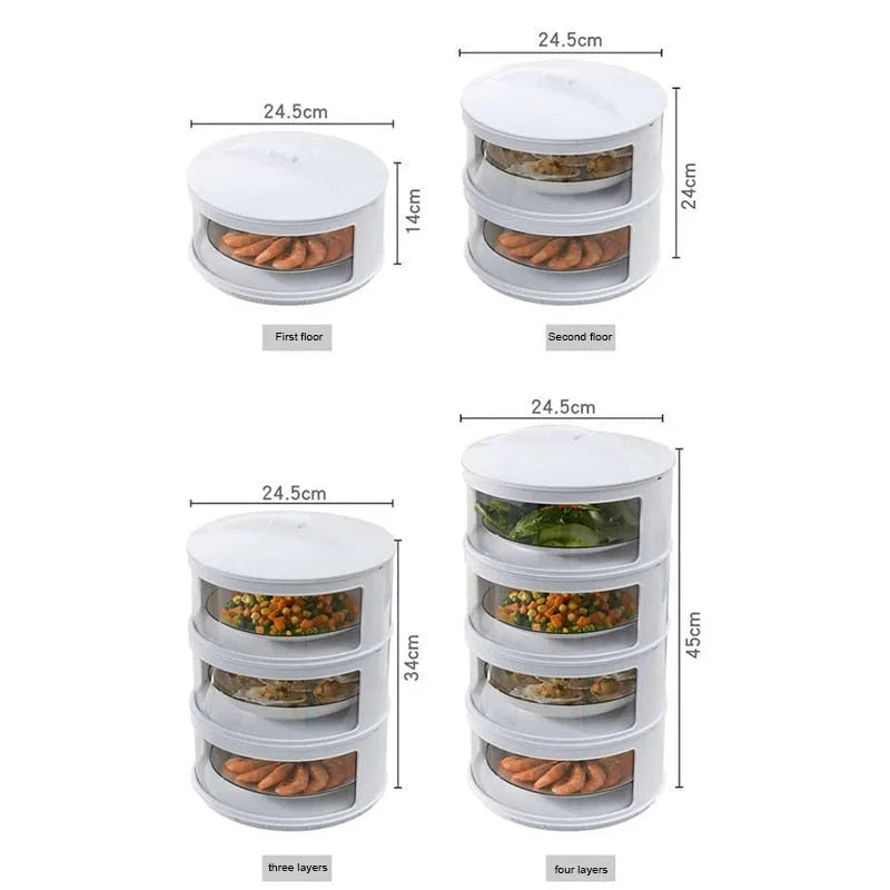Food Storage Container Stackable Clear ABSաժողով
