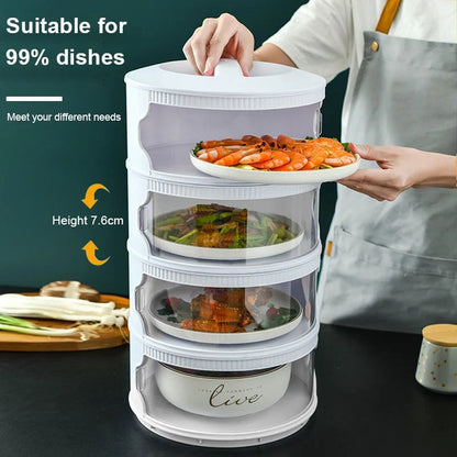 Food Storage Container Transparent Stackable ABS