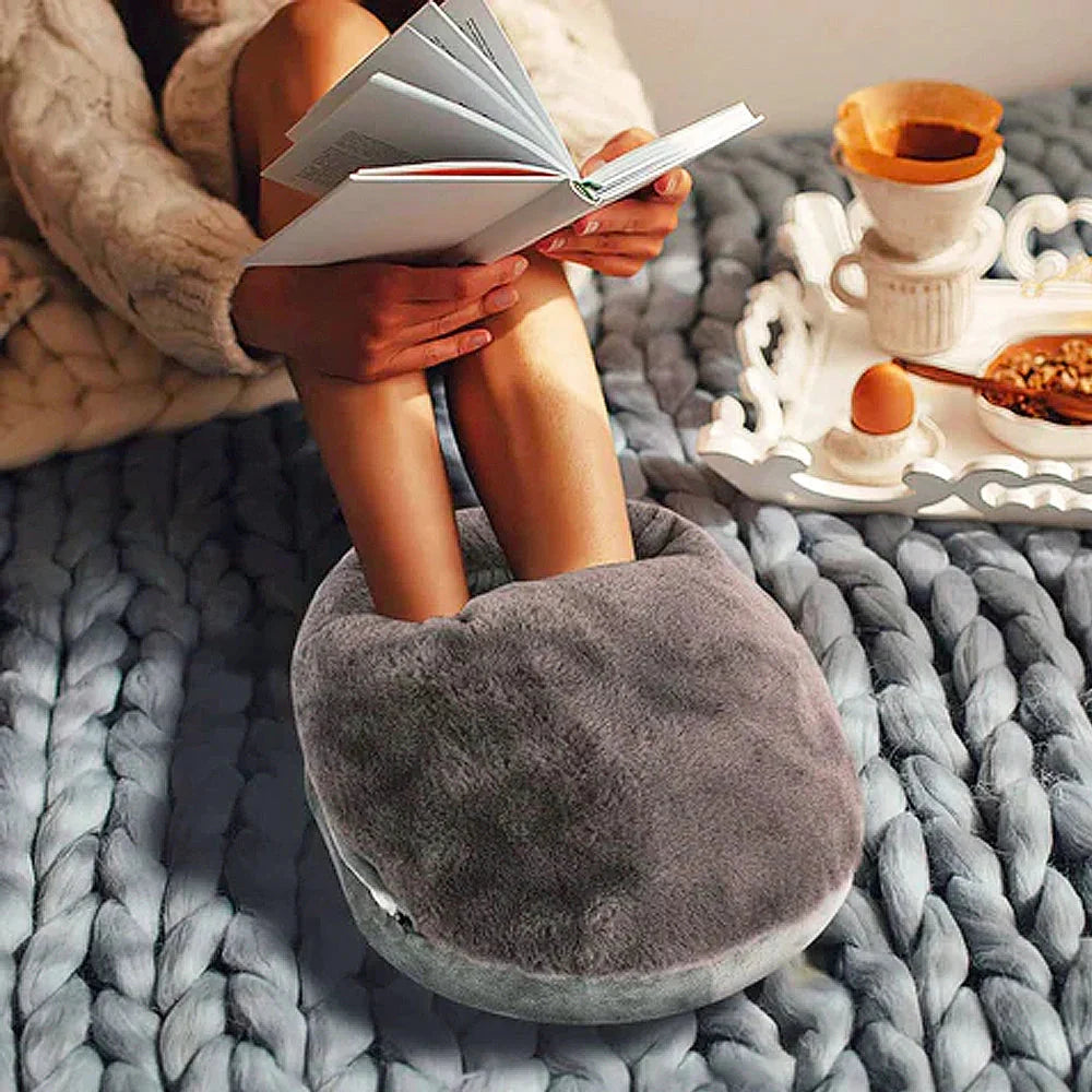 Foot Warmer XL Adjustable Heat & Machine-Washable Lining