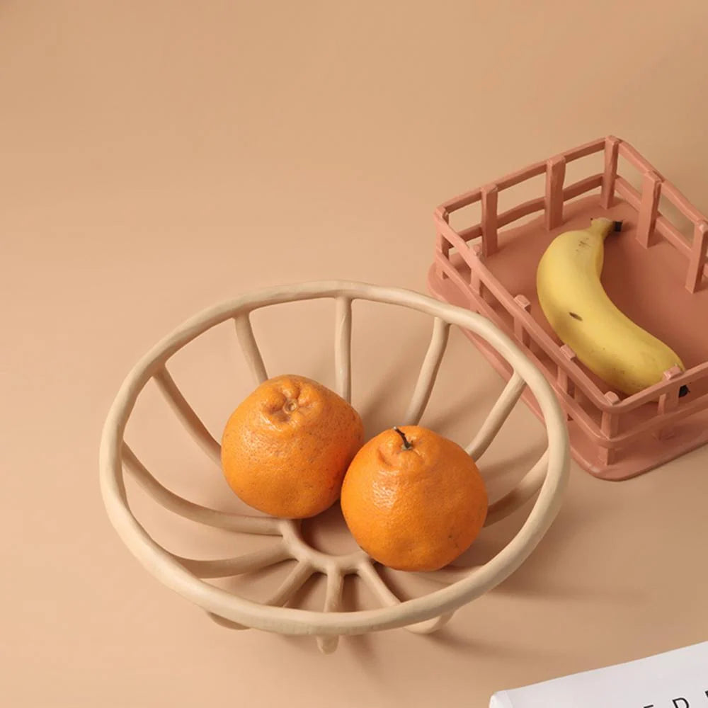 Fruit Tray Resin Hollow Airflow Design