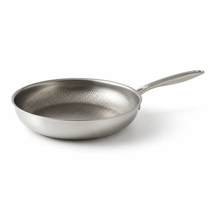 Frying Pan Hand-Hammered Titanium Natural Non-Stick Induction Compatible