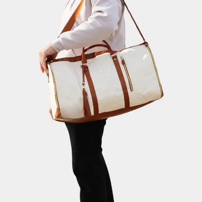 Garment Duffel 2-In-1 Water-Repellent Vegan Leather