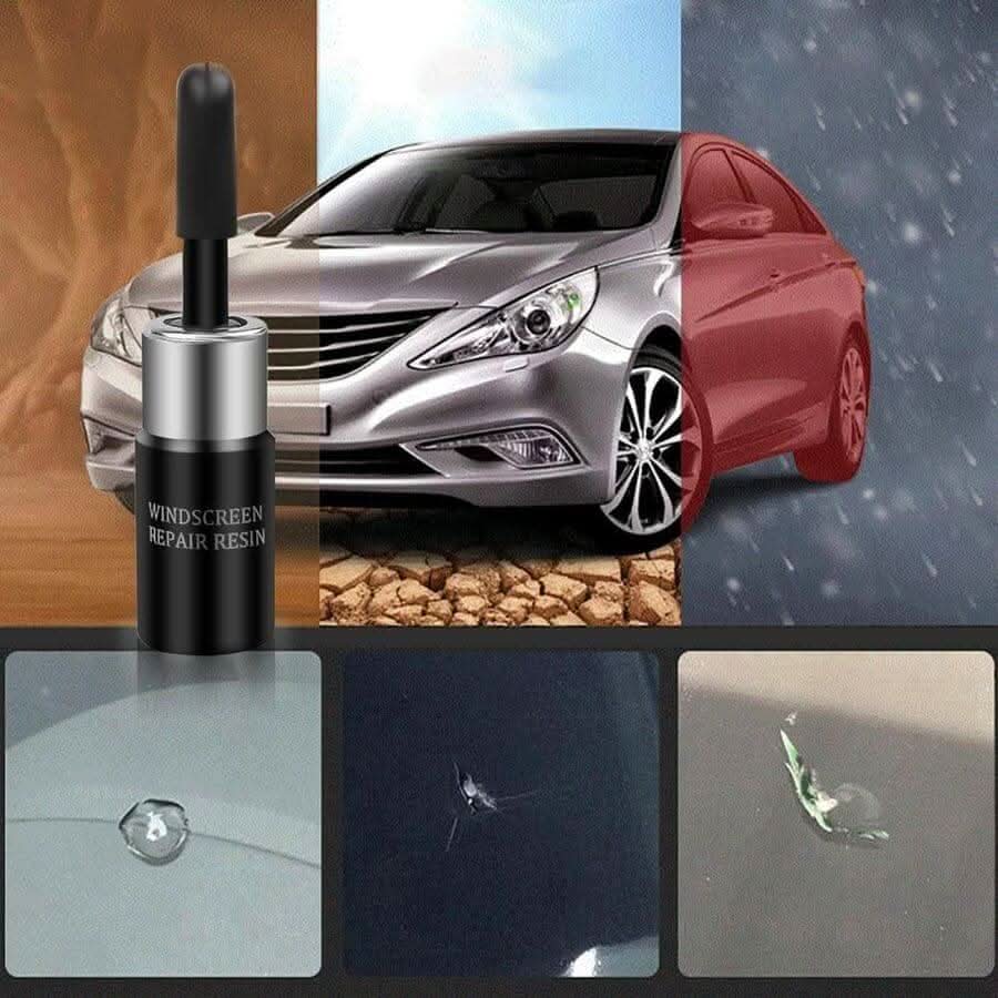 Glass Repair Kit Windshield Crack & Chip Repair