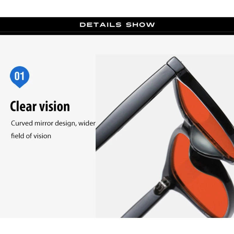 Glasses Blue Light Blocking Red Orange & Yellow Lenses