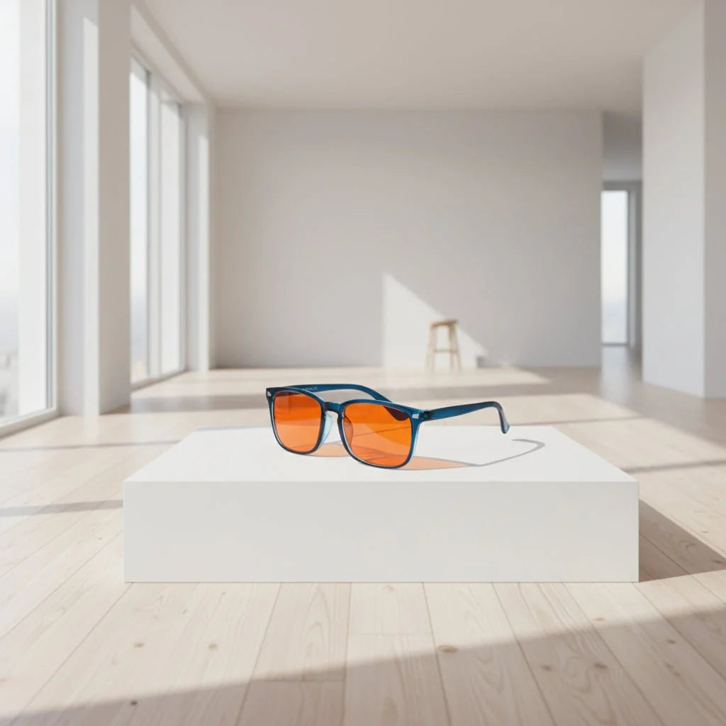 Glasses Blue Light Blocking Red Orange & Yellow Lenses
