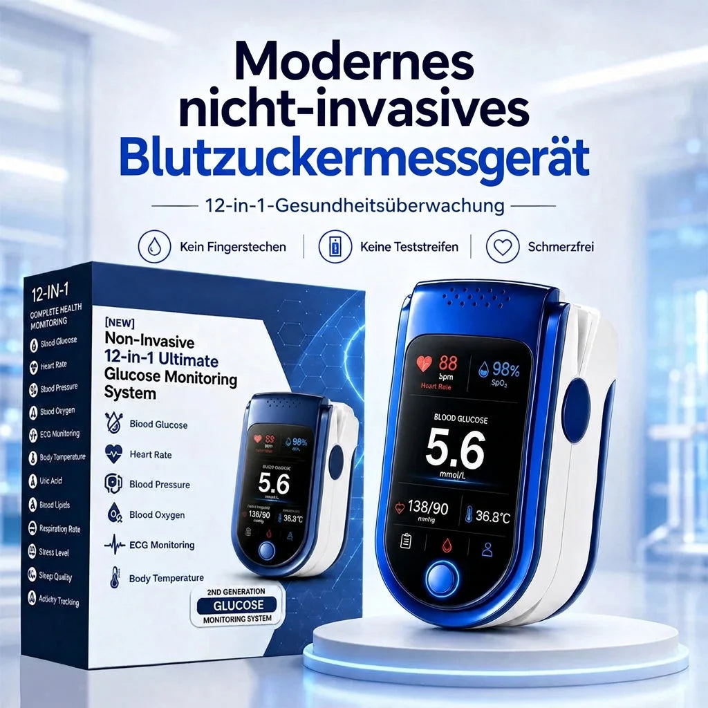 Glucose Monitor Non-Invasive Digital Display