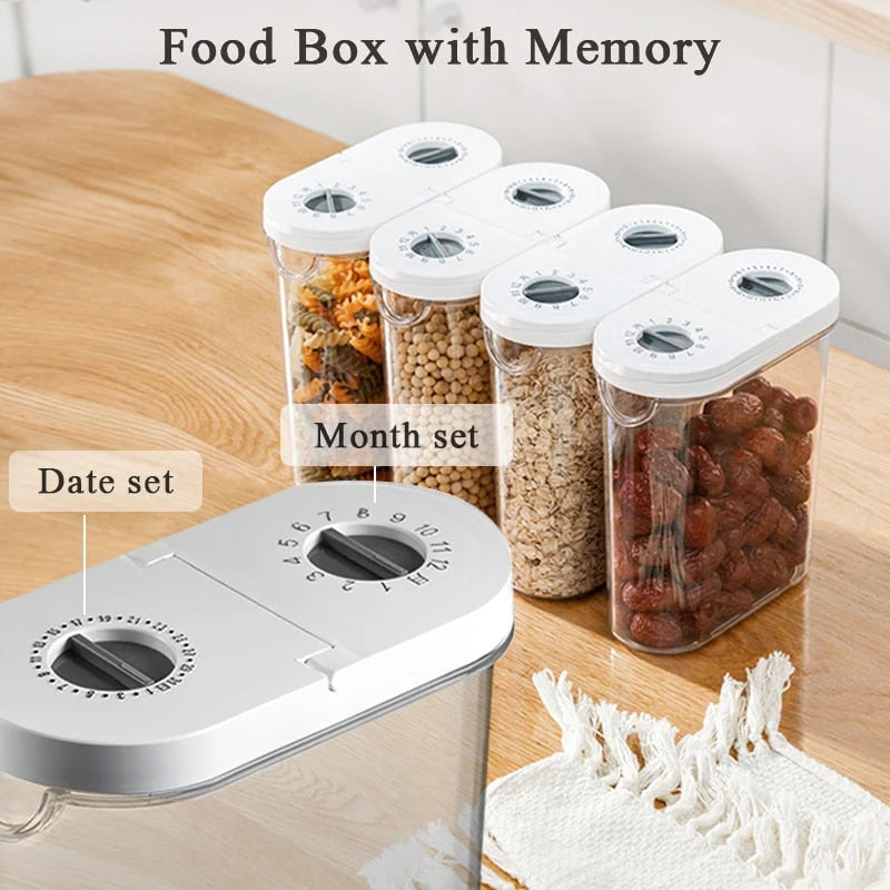 Grain Storage Container Sealed Adjustable Date Dial