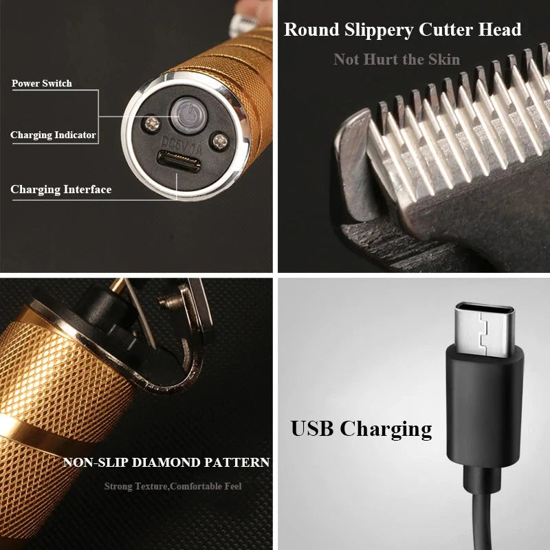 Grooming Kit 3-in-1 Cordless USB Rechargeable