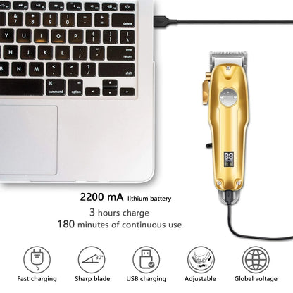 Grooming Kit 3-in-1 Cordless USB Rechargeable