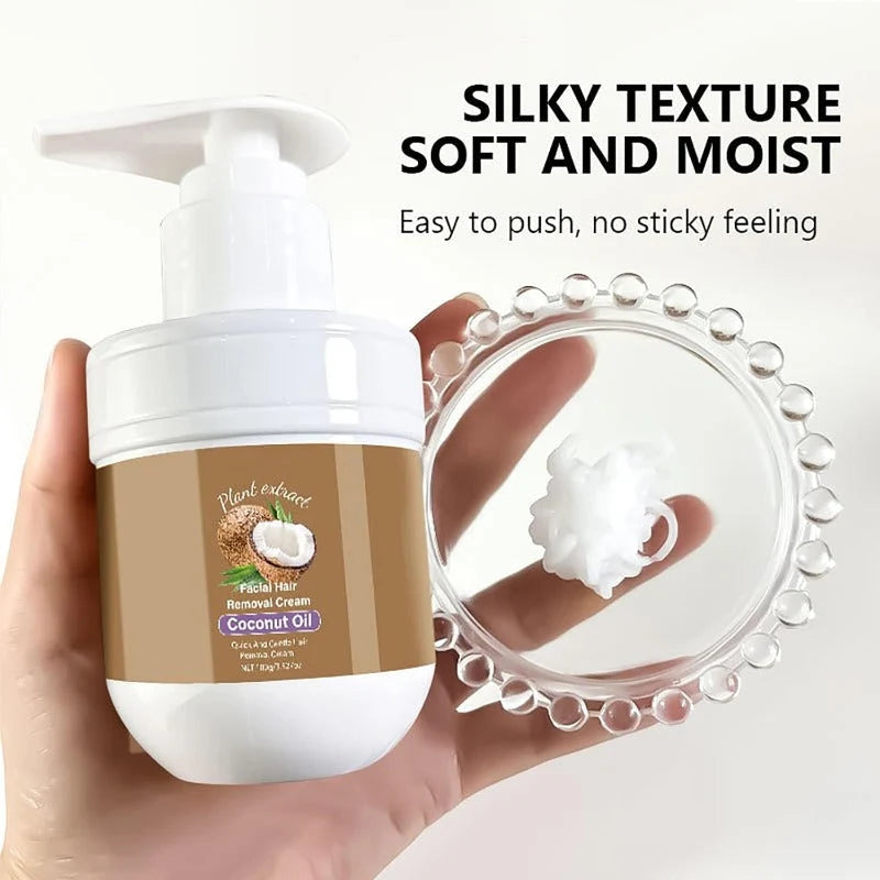Hair Removal Cream Face & Body With Coconut Oil