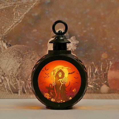 Halloween Lantern LED Cutout Design Indoor & Outdoor