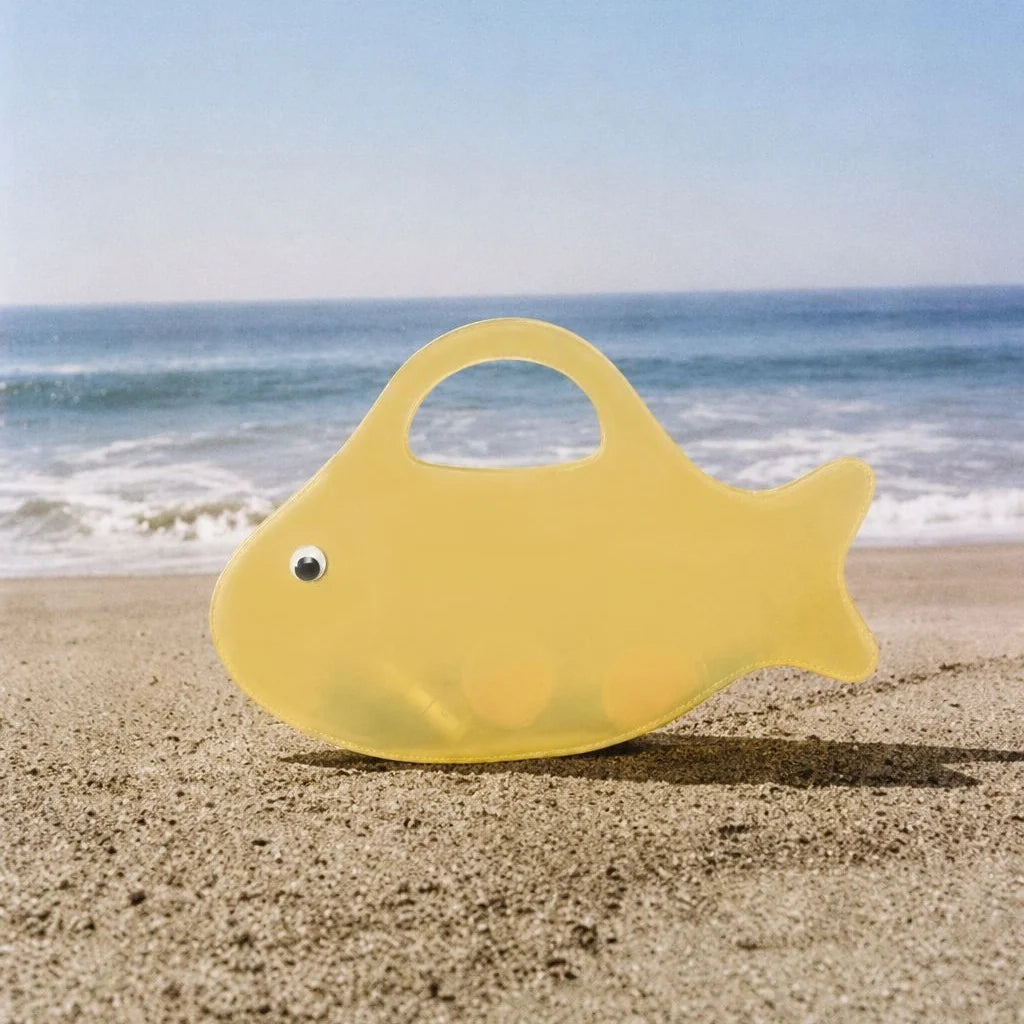 Handbag Fish-Shaped Spacious Interior Comfortable Handle