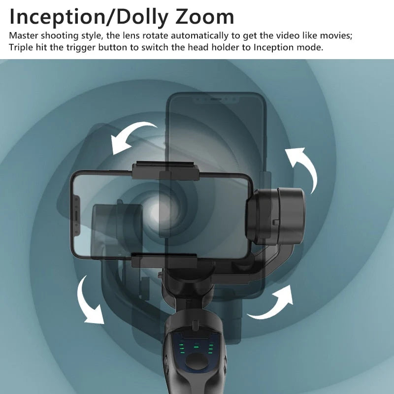 Handheld Gimbal Stabilizer Multi-Axis Vertical Shooting Bluetooth