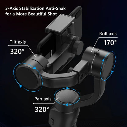 Handheld Gimbal Stabilizer Multi-Axis Vertical Shooting Bluetooth