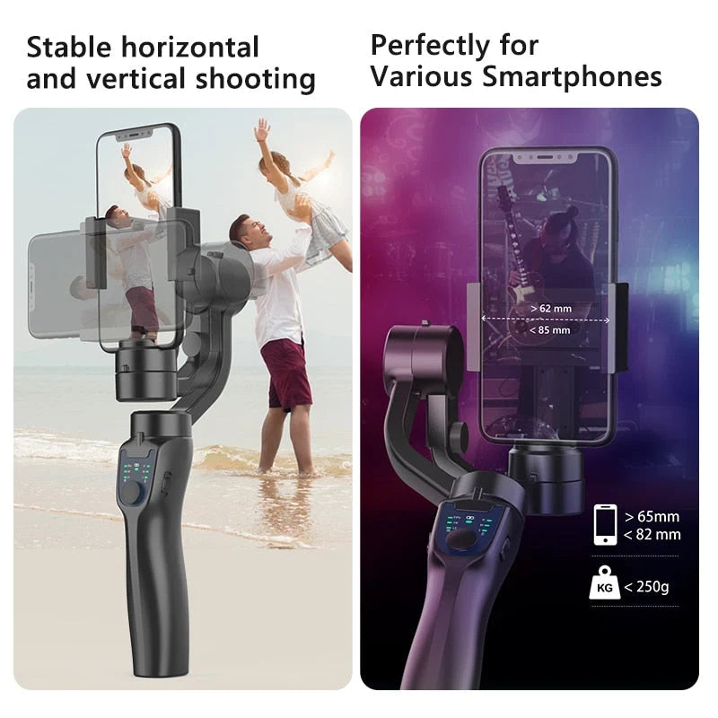 Handheld Gimbal Stabilizer Multi-Axis Vertical Shooting Bluetooth