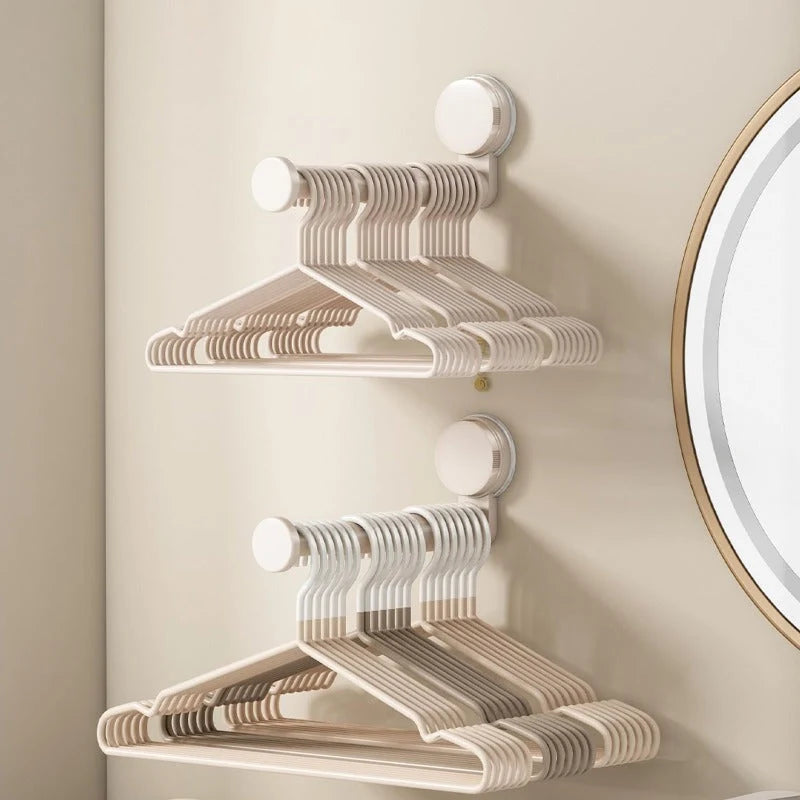 Hanger Organizer Telescopic Twist-Lock Suction Mount