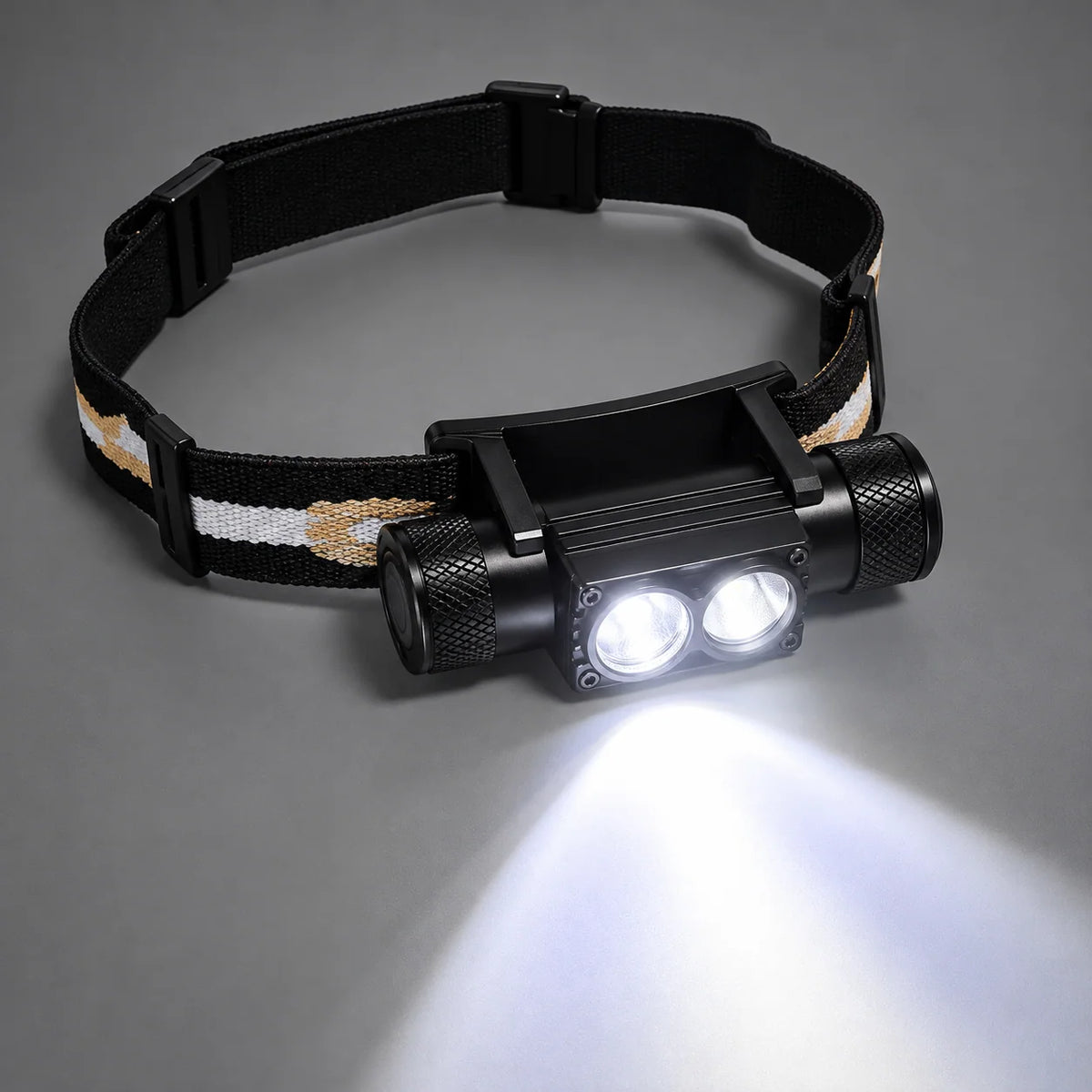 Headlamp 1000 Lumens Rechargeable Red Light