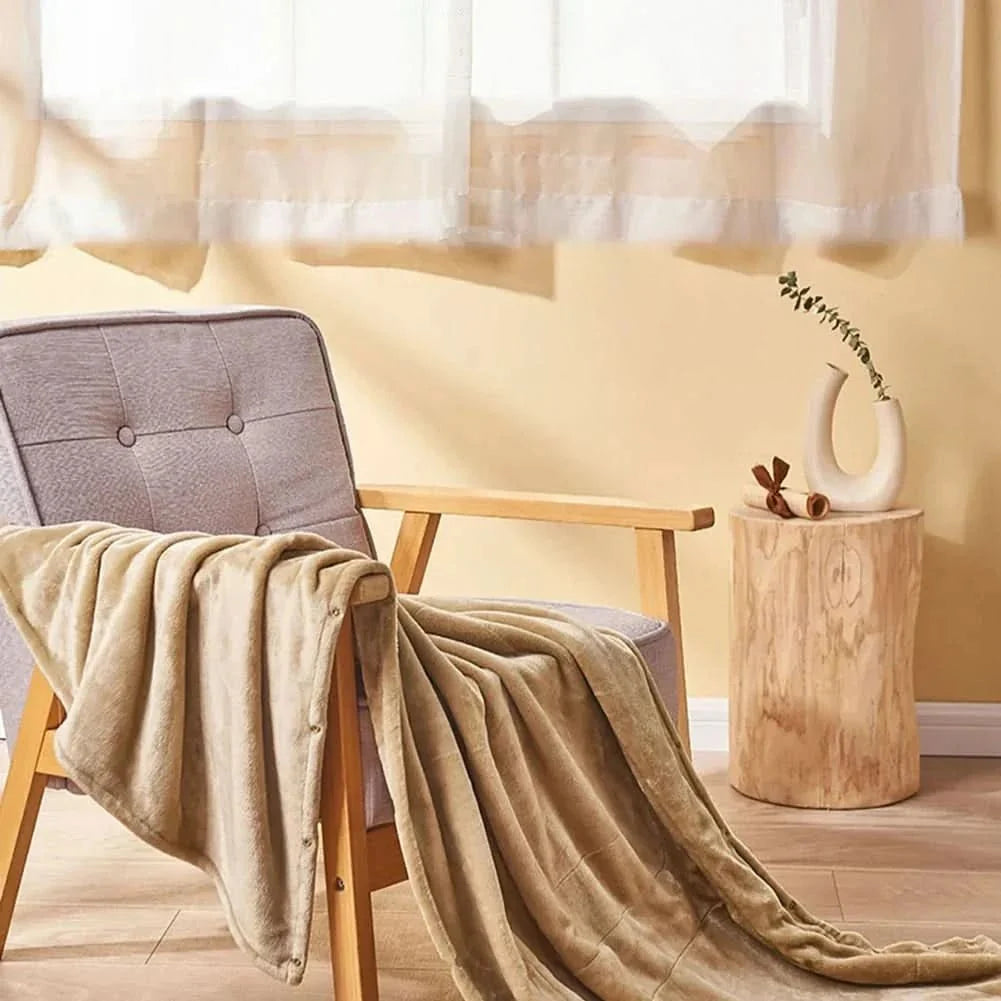 Heated Blanket USB-Powered Three Adjustable Heat Settings Portable Comfort