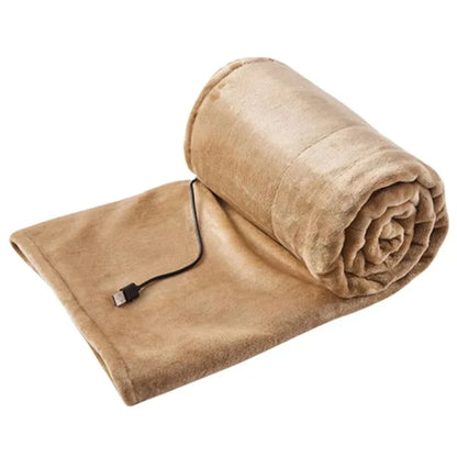 Heated Blanket USB-Powered Three Adjustable Heat Settings Portable Comfort