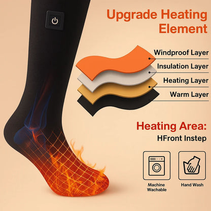 Heated Socks Rechargeable & 3-Level Heat