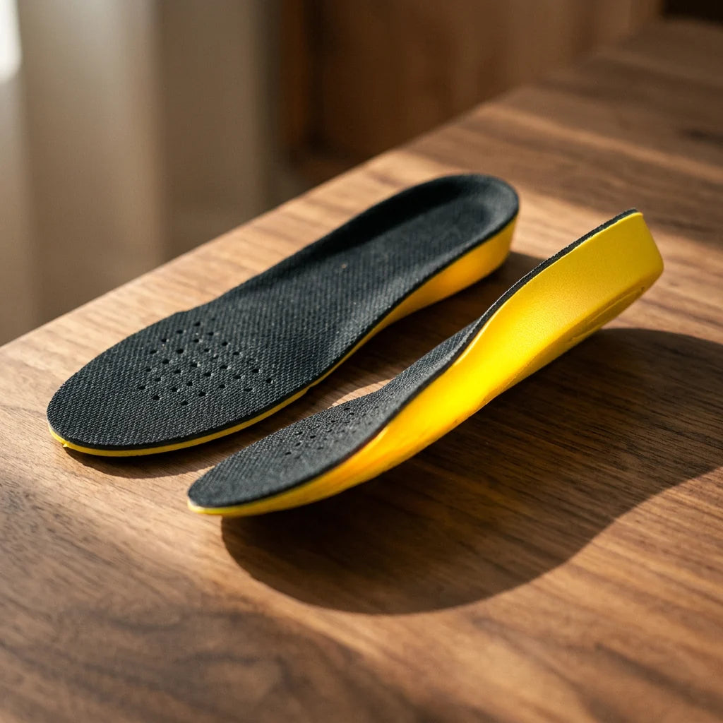 Height Increasing Insoles Full-Length EVA Perforated Top