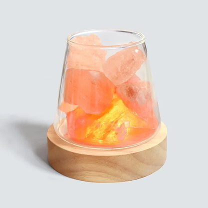 Himalayan Salt Lamp Aroma Diffuser USB Rechargeable